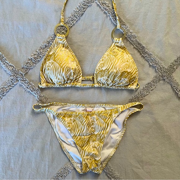 Victoria's Secret Other - Victoria’s Secret Gold Bikini